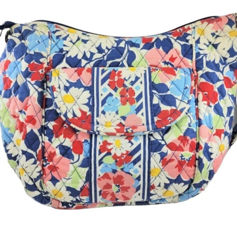 Vera Bradley Summer Cottage Crossbody Shoulder Bag